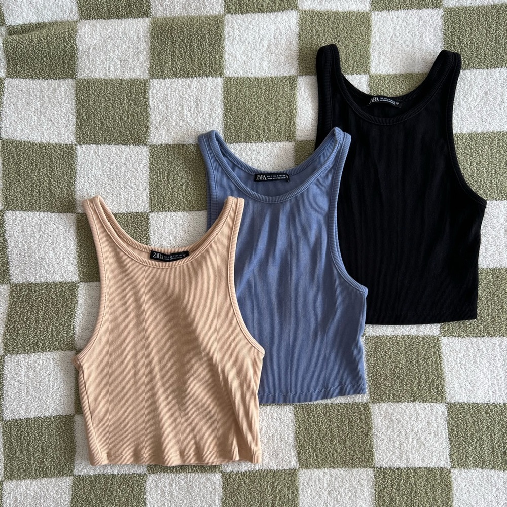 Zara Ribbed Top TFR